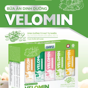 Sữa hạt dinh dưỡng velomin 5 vị, bữa ăn thay thế toàn diện